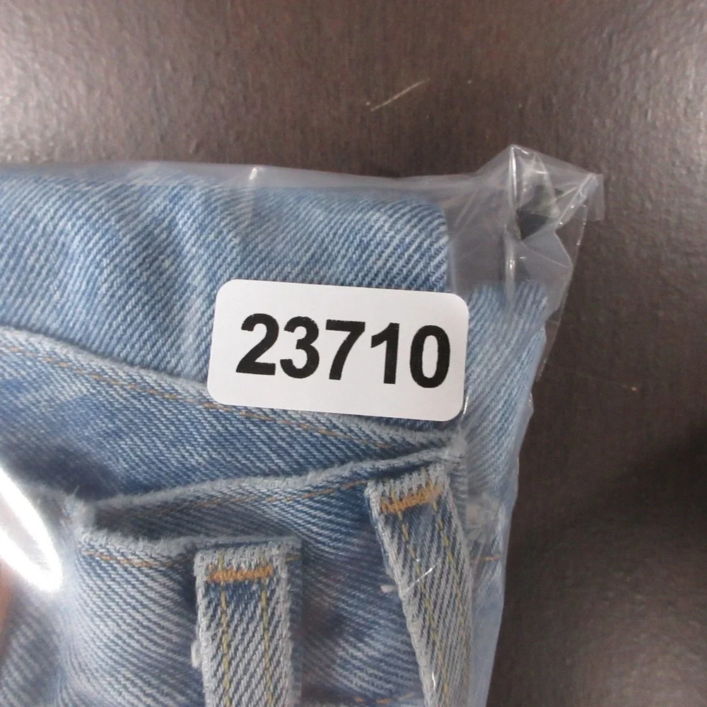 Levis Jeans Mens 30x30 Blue 501 Button Fly Premium Patch‎ Work Faded Denim Pants